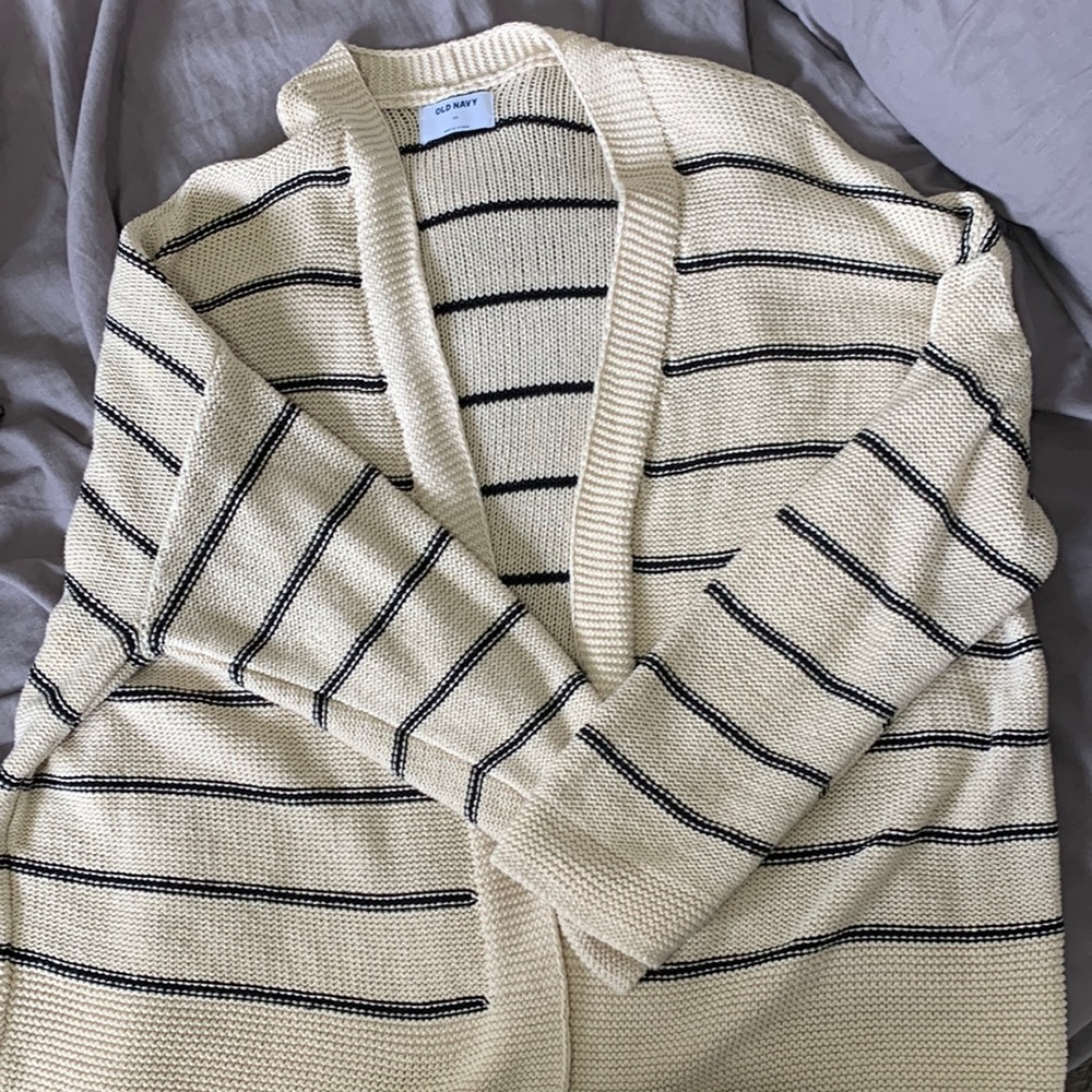 Striped Cardigan